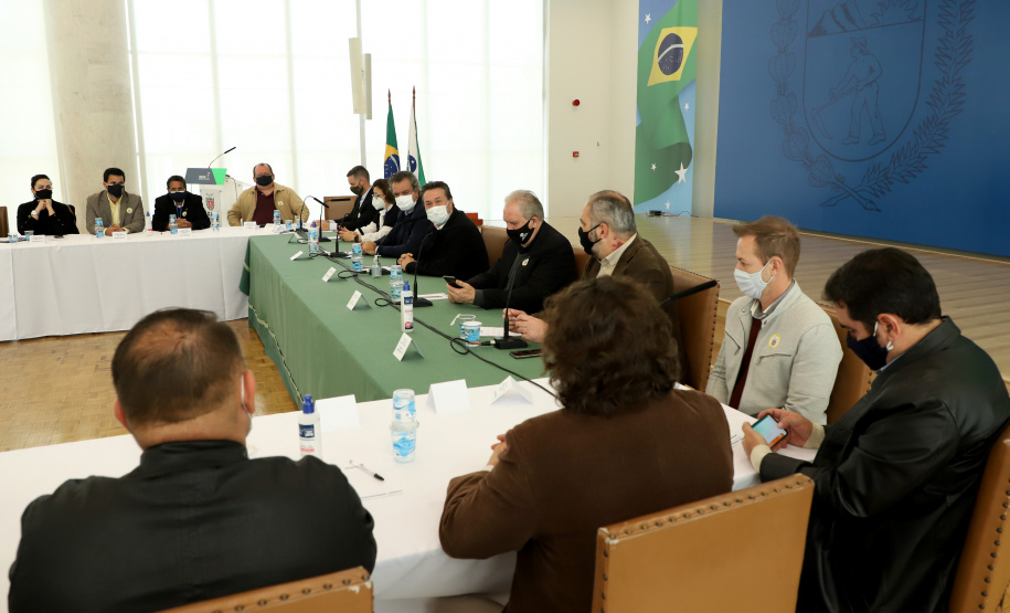 SEDEST - Reunião sobre gestão de resíduos sólidos  -  Curitiba, 12/07/2021  -  Foto: Ari Dias/AEN