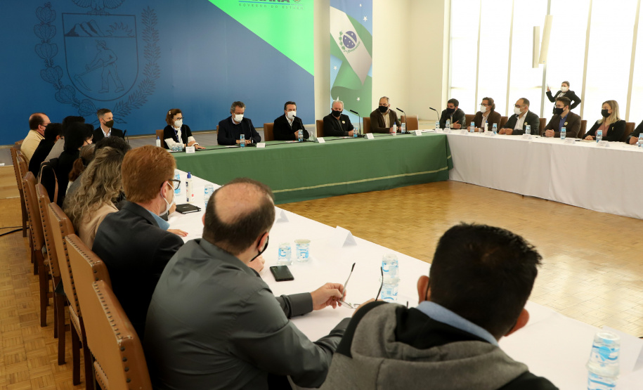 SEDEST - Reunião sobre gestão de resíduos sólidos  -  Curitiba, 12/07/2021  -  Foto: Ari Dias/AEN