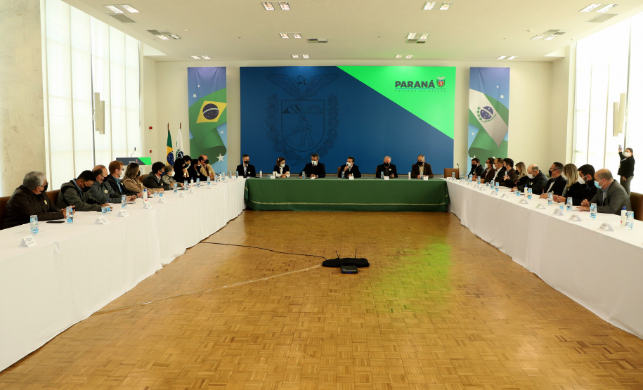 SEDEST - Reunião sobre gestão de resíduos sólidos  -  Curitiba, 12/07/2021  -  Foto: Ari Dias/AEN