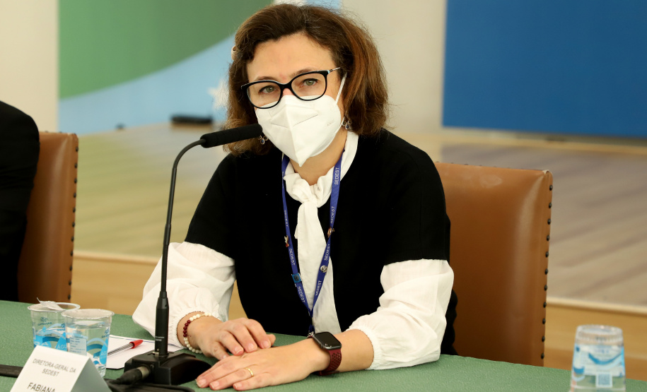 SEDEST - Reunião sobre gestão de resíduos sólidos  -  Curitiba, 12/07/2021  -  Foto: Ari Dias/AEN