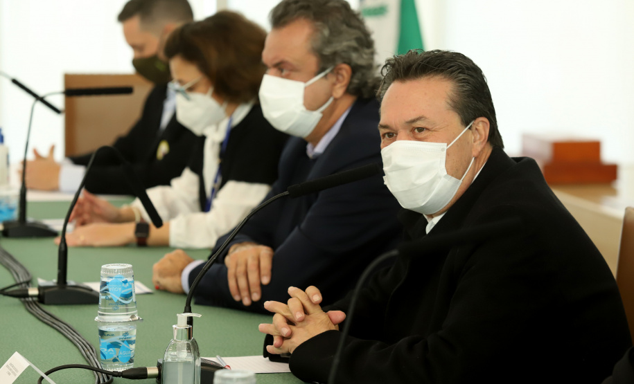 SEDEST - Reunião sobre gestão de resíduos sólidos  -  Curitiba, 12/07/2021  -  Foto: Ari Dias/AEN