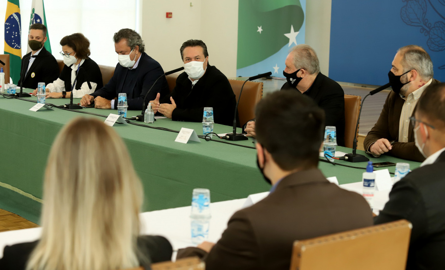 SEDEST - Reunião sobre gestão de resíduos sólidos  -  Curitiba, 12/07/2021  -  Foto: Ari Dias/AEN