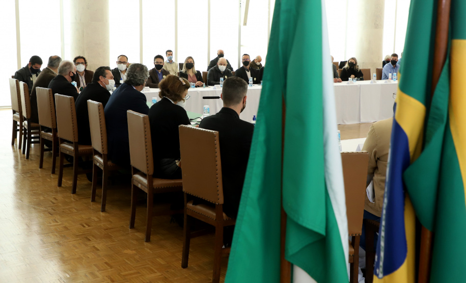 SEDEST - Reunião sobre gestão de resíduos sólidos  -  Curitiba, 12/07/2021  -  Foto: Ari Dias/AEN