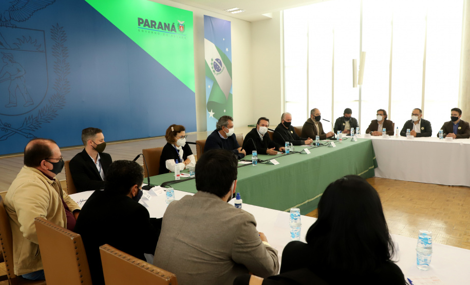 SEDEST - Reunião sobre gestão de resíduos sólidos  -  Curitiba, 12/07/2021  -  Foto: Ari Dias/AEN