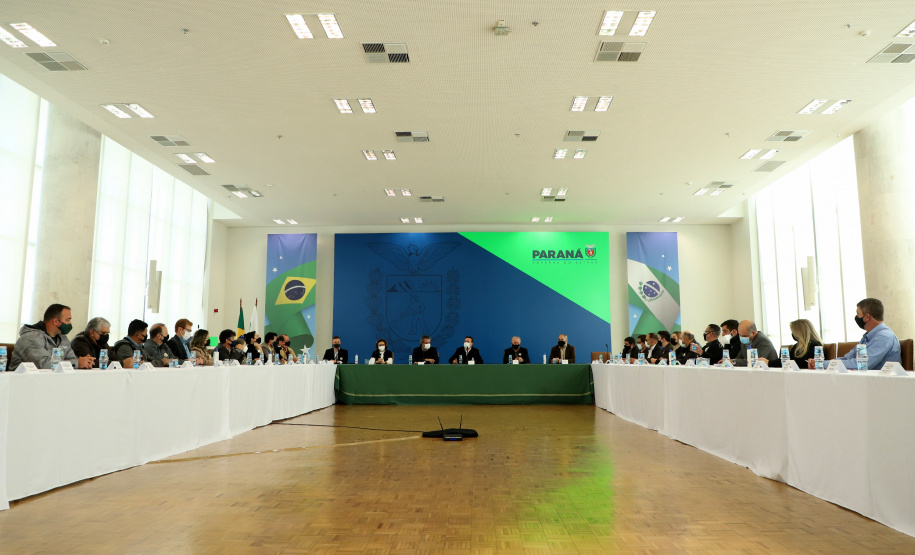 SEDEST - Reunião sobre gestão de resíduos sólidos  -  Curitiba, 12/07/2021  -  Foto: Ari Dias/AEN