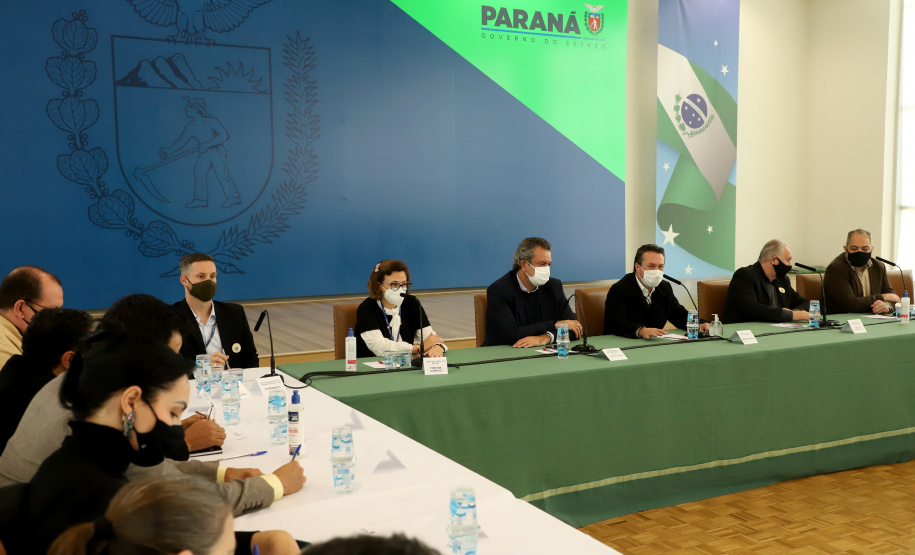 SEDEST - Reunião sobre gestão de resíduos sólidos  -  Curitiba, 12/07/2021  -  Foto: Ari Dias/AEN