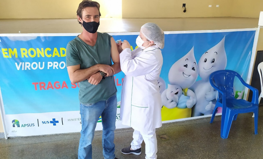 Vacinação de domingo a domingo Foto: SESA/Regionais de Saúde