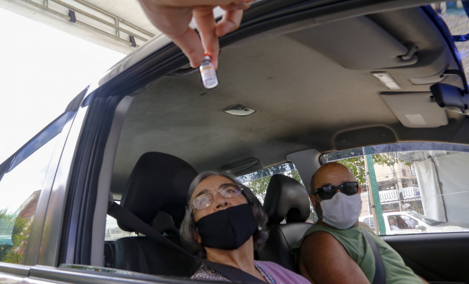 Paraná já aplicou 6,5 milhões de vacinas contra o coronavírus
Foto: Gilson Abreu/AEN