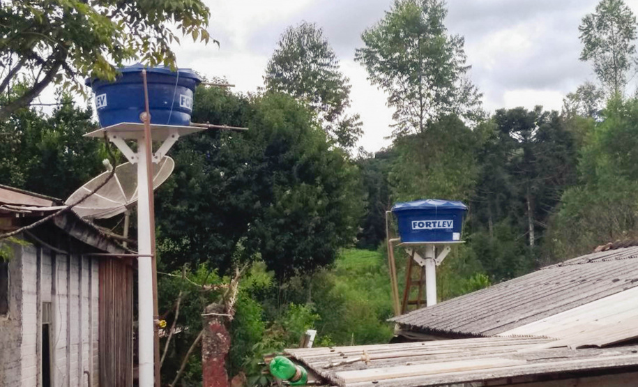 O programa Caixa d?Água Boa, da Secretaria da Justiça, Família e Trabalho, em parceria com a Sanepar beneficiará em 2020 um total de 4 mil famílias de 144 municípios. - Curitiba, 11/02/2020 - Foto: SEJUF