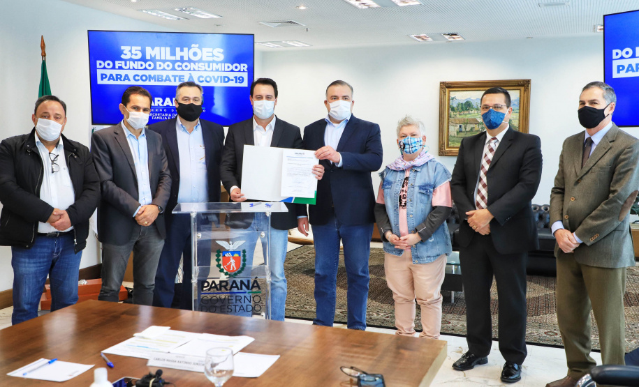 Com aporte de R$ 34 milhões de multas do Procon, Paraná reforça ações na saúde e assistência social Foto: José Fernando Ogura/AEN