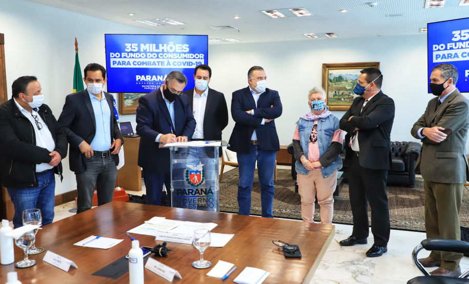 Com aporte de R$ 34 milhões de multas do Procon, Paraná reforça ações na saúde e assistência social Foto: José Fernando Ogura/AEN