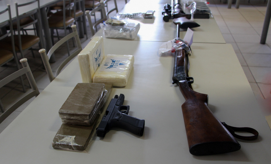 14-07-2021 Operação Força e Honra do GAECO. Polícia Militar e Ministério Público deflagram Operação Força e Honra para cumprir 69 mandados judiciais no Noroeste e Oeste do PR - Curitiba, 15/07/2021 - Foto: Soldado Ismael Ponchio