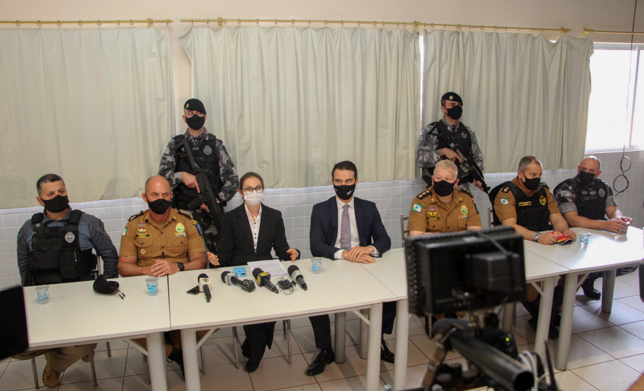 14-07-2021 Operação Força e Honra do GAECO. Polícia Militar e Ministério Público deflagram Operação Força e Honra para cumprir 69 mandados judiciais no Noroeste e Oeste do PR - Curitiba, 15/07/2021 - Foto: Soldado Ismael Ponchio