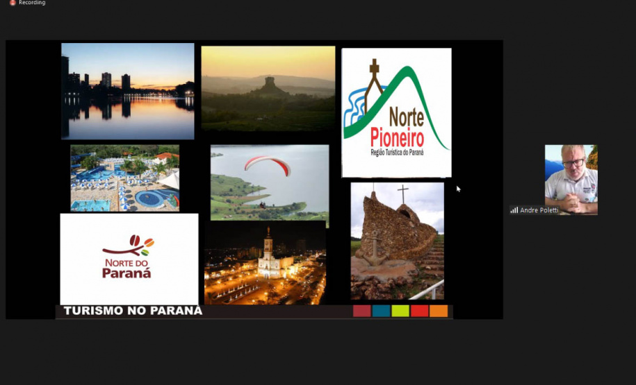 A Paraná Turismo promoveu nesta segunda-feira (12) o webinar “Paraná, seu próximo destino” em parceria com a Associação Portuguesa das Agências de Viagens e Turismo (APAVT), evento que foi destinado às agências e operadores de viagens de Portugal.