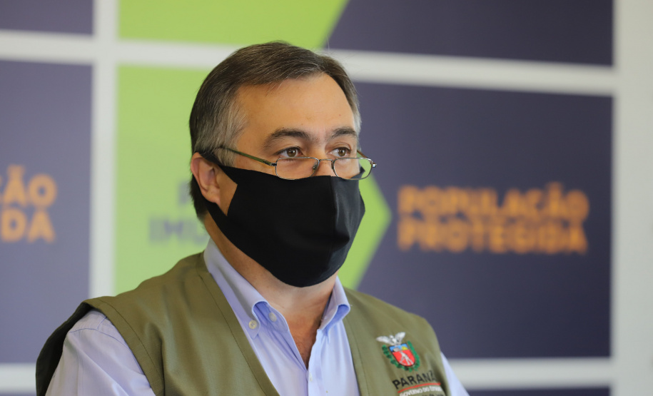 Coletiva Cemepar Com o avanço da vacinação, Paraná começa a criar escudo coletivo contra a Covid-19, diz Beto Preto
Foto: Geraldo Bubniak/AEN