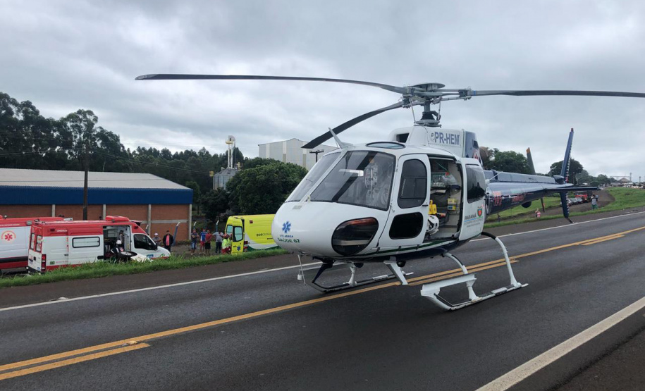 A Secretaria de Estado da Saúde (Sesa) atendeu a um pedido da Secretaria Municipal de Saúde de São Paulo e realizou uma videoconferência nesta quarta-feira (14) para apresentar a história e efetividade do serviço aeromédico no Paraná.  -  Foto: SESA