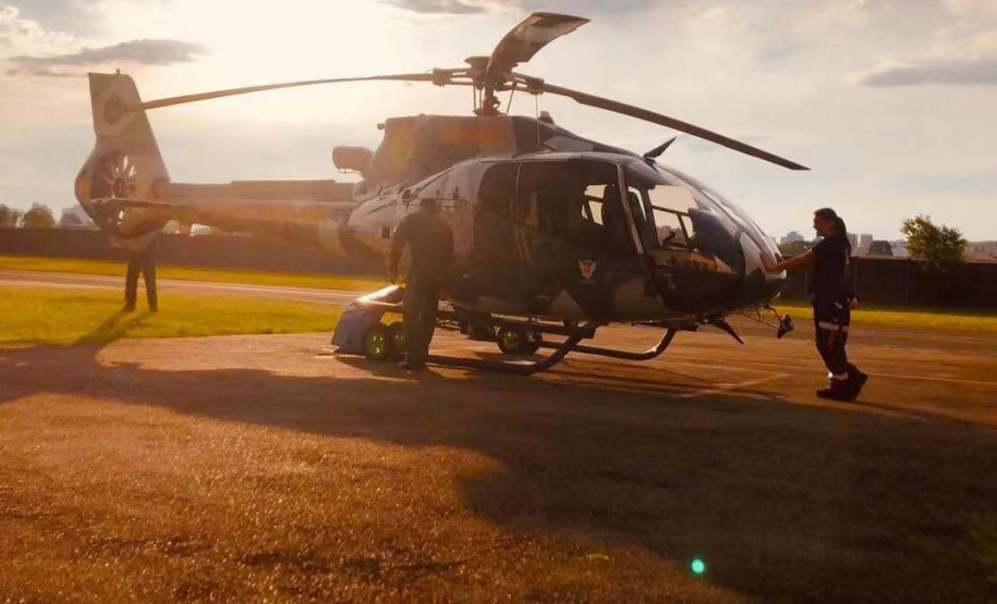 A Secretaria de Estado da Saúde (Sesa) atendeu a um pedido da Secretaria Municipal de Saúde de São Paulo e realizou uma videoconferência nesta quarta-feira (14) para apresentar a história e efetividade do serviço aeromédico no Paraná.  -  Foto: SESA