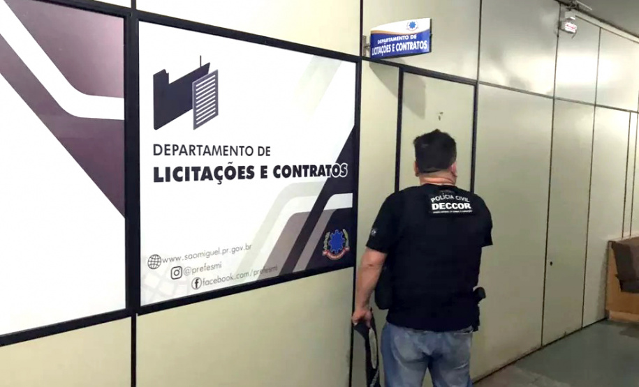 Polícia Civil mira organização criminosa envolvida em fraudes de processos licitatórios
Foto: PCPR