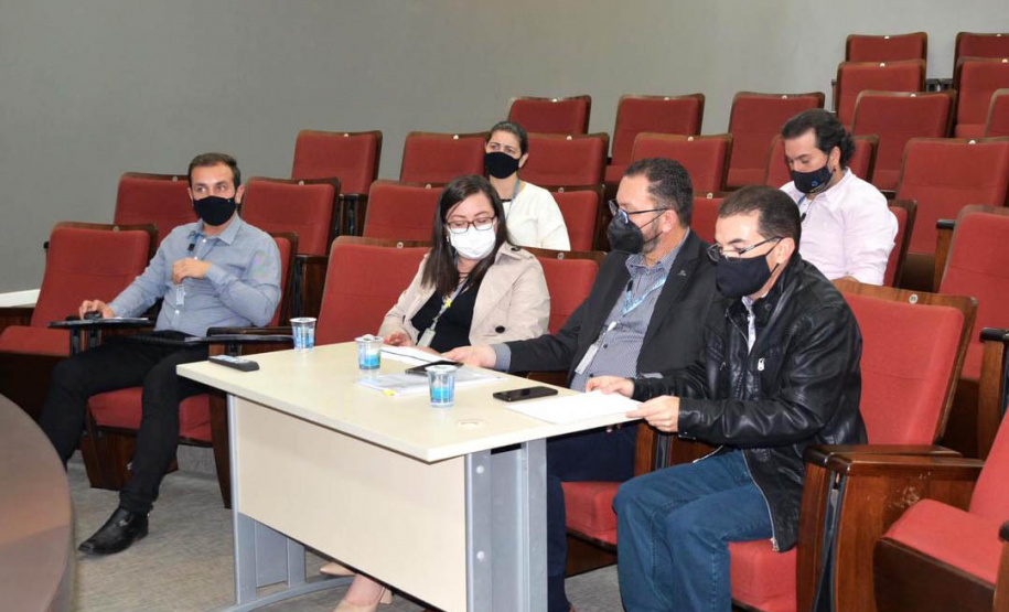 O Detran Paraná realizou nesta quinta-feira (15) a segunda audiência pública sobre o novo edital de credenciamento de clínicas médicas e psicológicas de trânsito. O edital está em fase de elaboração e o encontro serviu para orientações e troca de informações sobre as necessidades em relação aos serviços, e das clínicas para prestá-los. - Curitiba, 15/07/2021 - Foto: Pamella Garcia Rosa / DetranPR