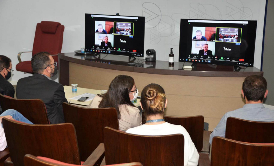 O Detran Paraná realizou nesta quinta-feira (15) a segunda audiência pública sobre o novo edital de credenciamento de clínicas médicas e psicológicas de trânsito. O edital está em fase de elaboração e o encontro serviu para orientações e troca de informações sobre as necessidades em relação aos serviços, e das clínicas para prestá-los. - Curitiba, 15/07/2021 - Foto: Pamella Garcia Rosa / DetranPR