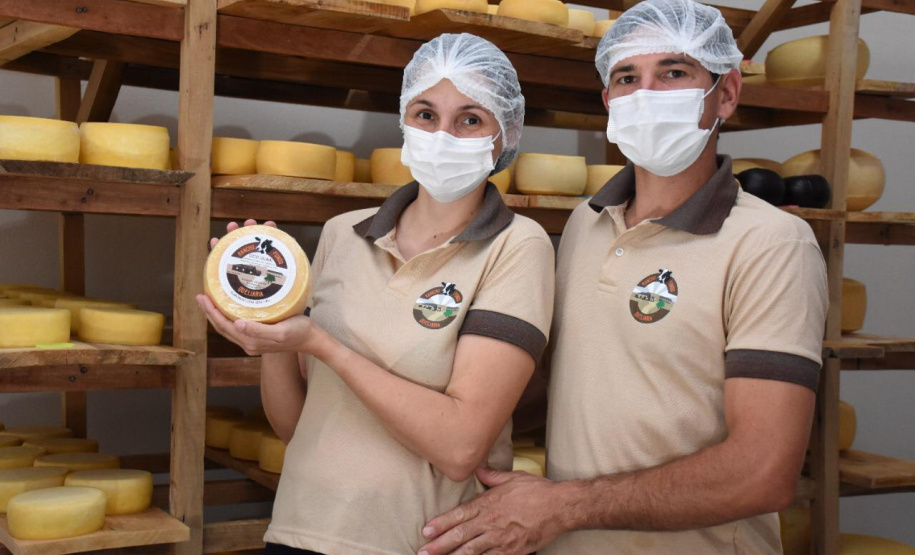 Queijo artesanal de Salgado Filho é o primeiro produto paranaense a receber o Selo Arte
Foto:  Júlio César Nesi