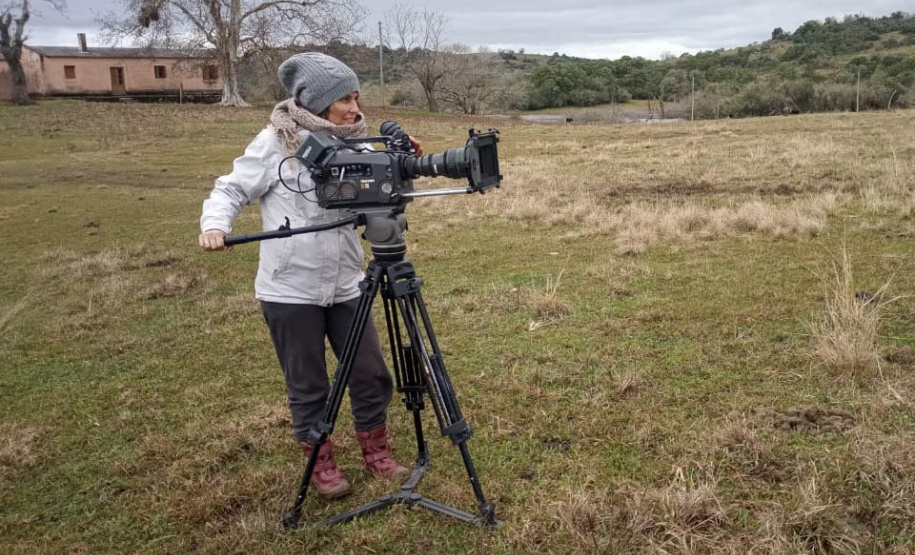 MUPA promove debate sobre documentário que retrata a vida do monge João Maria.  Diretora , Marcia Paraiso .
Foto: MUPA