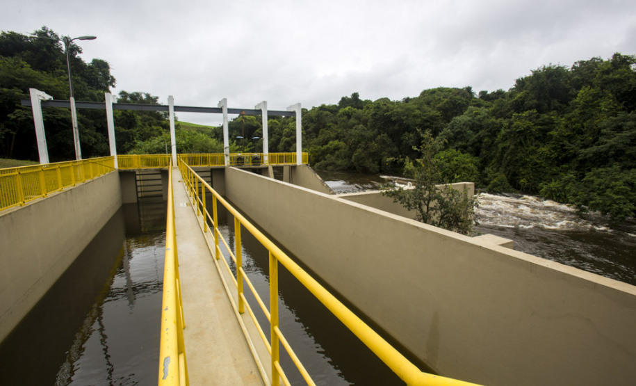 Sanepar inicia obra de duplicação da adutora do Rio Pitangui
Foto: Brunno Covello/SANEPAR