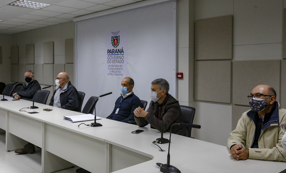 Reunião Ferroeste/ IPPUC/COMEC
Foto Gilson Abreu/AEN