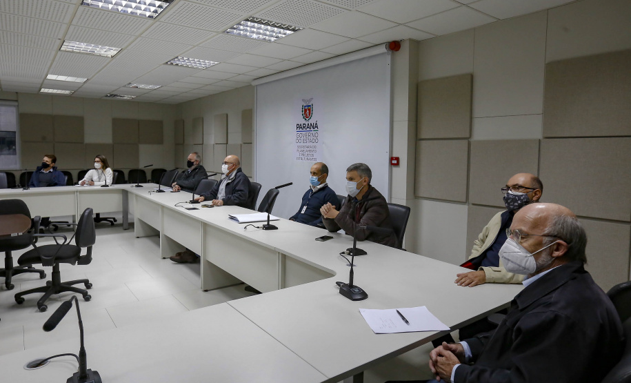 Reunião Ferroeste/ IPPUC/COMEC
Foto Gilson Abreu/AEN