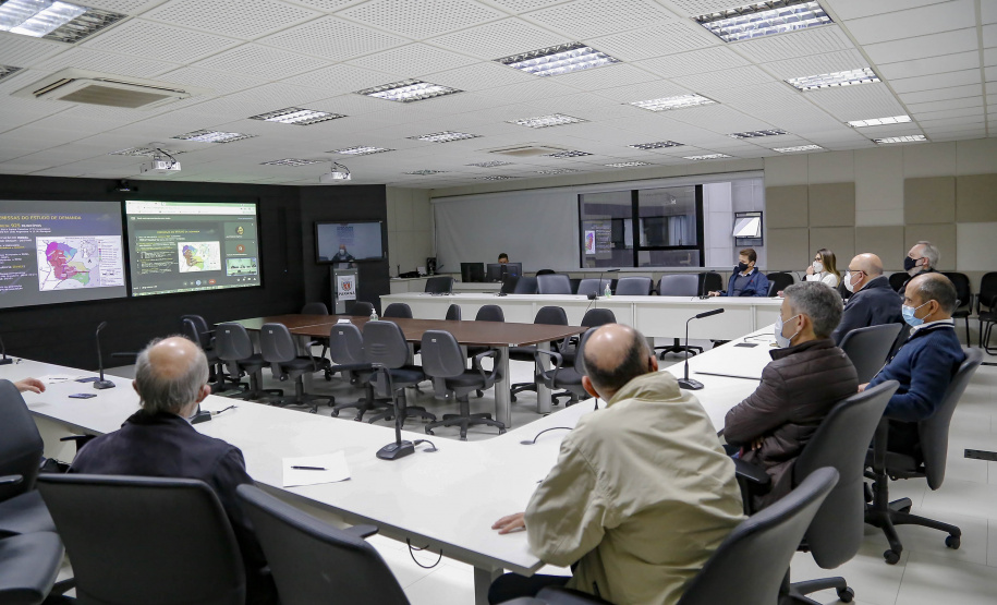 Reunião Ferroeste/ IPPUC/COMEC
Foto Gilson Abreu/AEN