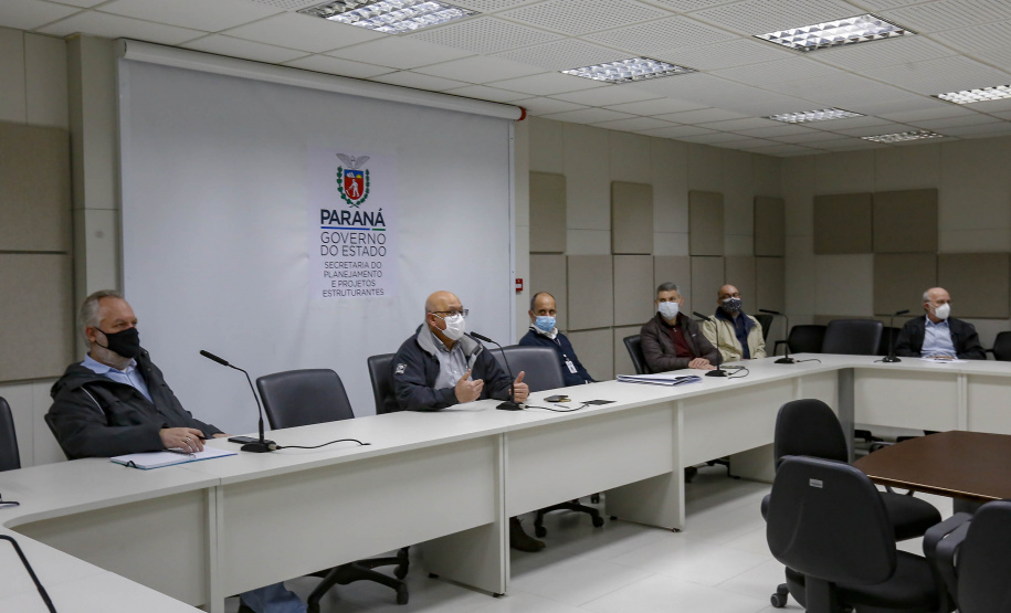Reunião Ferroeste/ IPPUC/COMEC
Foto Gilson Abreu/AEN