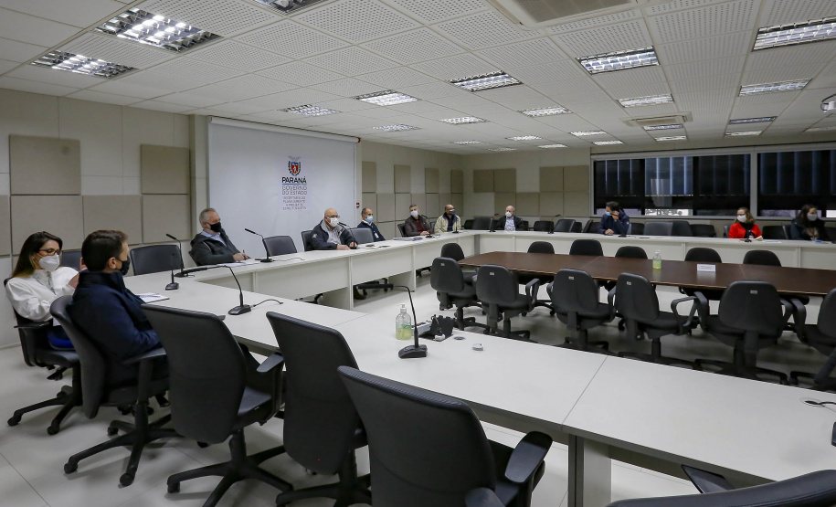 Reunião Ferroeste/ IPPUC/COMEC
Foto Gilson Abreu/AEN