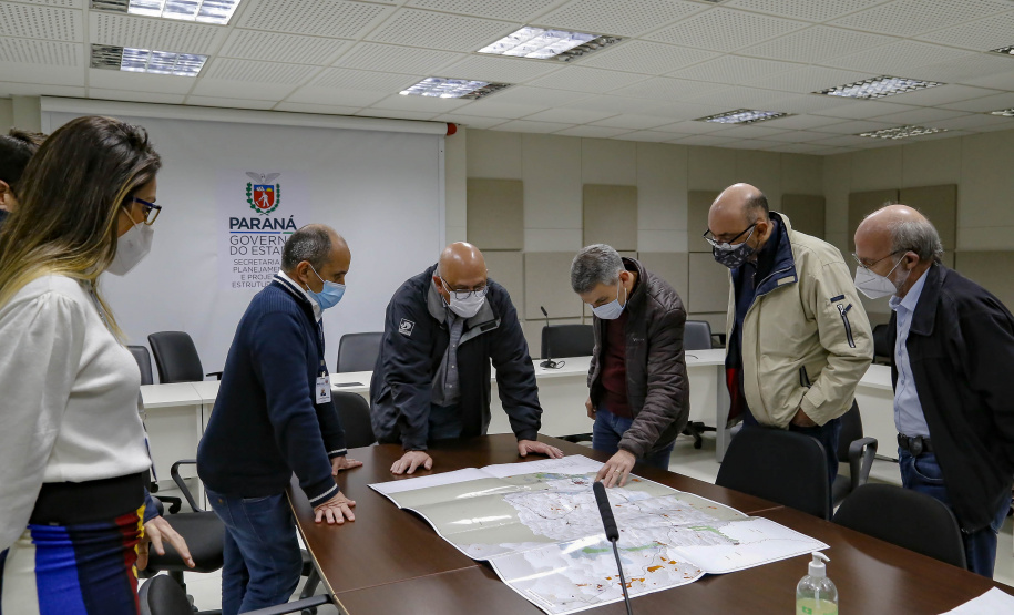 Reunião Ferroeste/ IPPUC/COMEC
Foto Gilson Abreu/AEN