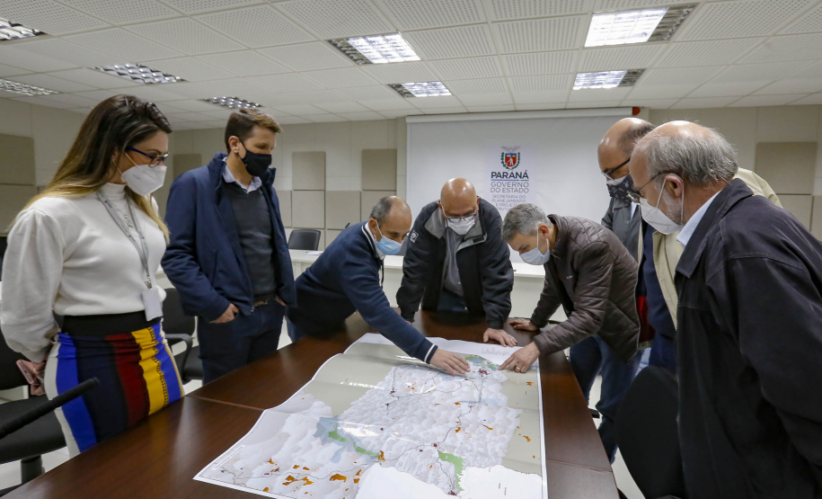 Reunião Ferroeste/ IPPUC/COMEC
Foto Gilson Abreu/AEN