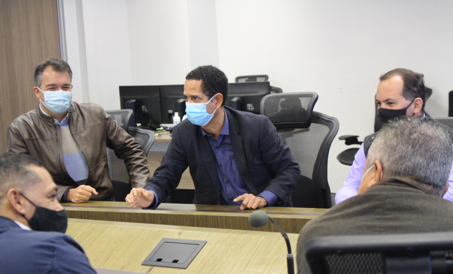 A Secretaria da Segurança Pública do Paraná e a Prefeitura de Guaratuba, litoral do paranaense, vão compartilhar informações gerais e de segurança, conforme o Termo de Cooperação Técnica da Secretaria da Segurança Pública do Paraná (SESP) assinado nesta sexta-feira (16/07) - Curitiba, 16/07/2021 - Foto: SESP