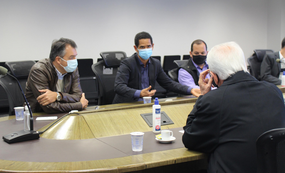 A Secretaria da Segurança Pública do Paraná e a Prefeitura de Guaratuba, litoral do paranaense, vão compartilhar informações gerais e de segurança, conforme o Termo de Cooperação Técnica da Secretaria da Segurança Pública do Paraná (SESP) assinado nesta sexta-feira (16/07) - Curitiba, 16/07/2021 - Foto: SESP