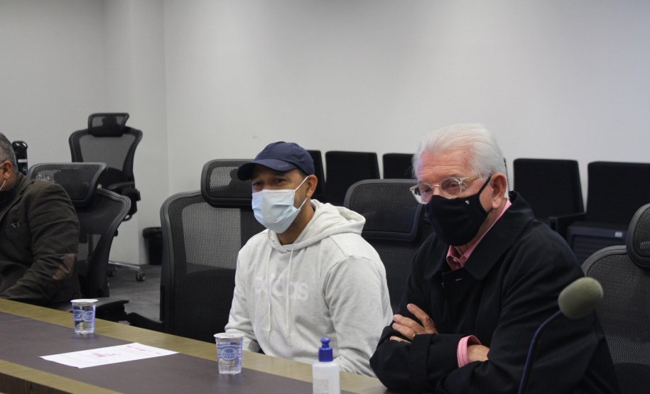 A Secretaria da Segurança Pública do Paraná e a Prefeitura de Guaratuba, litoral do paranaense, vão compartilhar informações gerais e de segurança, conforme o Termo de Cooperação Técnica da Secretaria da Segurança Pública do Paraná (SESP) assinado nesta sexta-feira (16/07) - Curitiba, 16/07/2021 - Foto: SESP