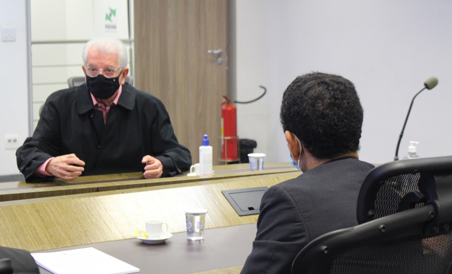 A Secretaria da Segurança Pública do Paraná e a Prefeitura de Guaratuba, litoral do paranaense, vão compartilhar informações gerais e de segurança, conforme o Termo de Cooperação Técnica da Secretaria da Segurança Pública do Paraná (SESP) assinado nesta sexta-feira (16/07) - Curitiba, 16/07/2021 - Foto: SESP