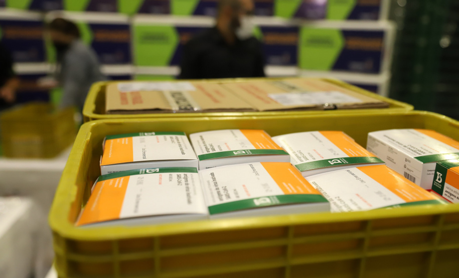 Mais 141 mil doses de vacinas contra a Covid-19 chegam ao Paraná nesta segunda-feira

Foto: Geraldo Bubniak/AEN