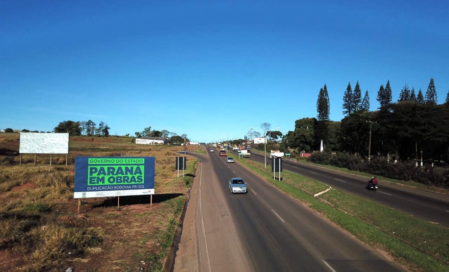 Obras do Trevo Gauchão e duplicação da PR-323, em Umuarama - Umuarama, 19/07/2021 - Foto: Alessandro Vieira/AEN