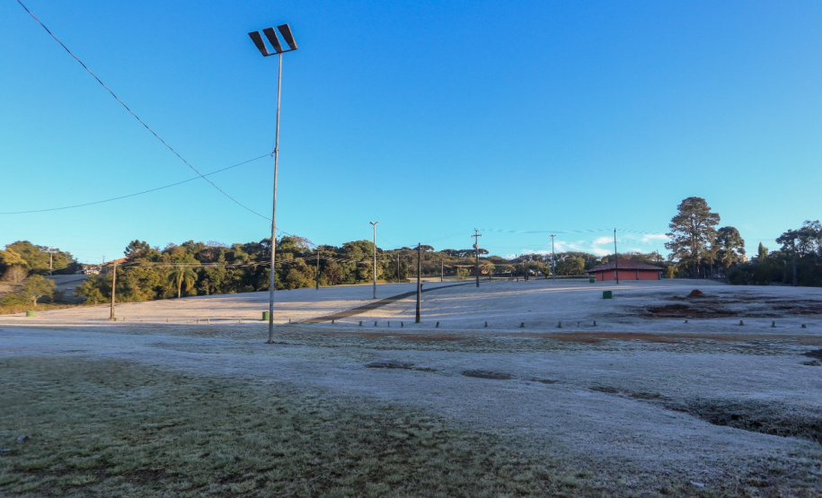 Paraná tem 16 cidades com temperaturas negativas; General Carneiro registrou -7,8ºC  Foto: Valdelino Pontes/AEN