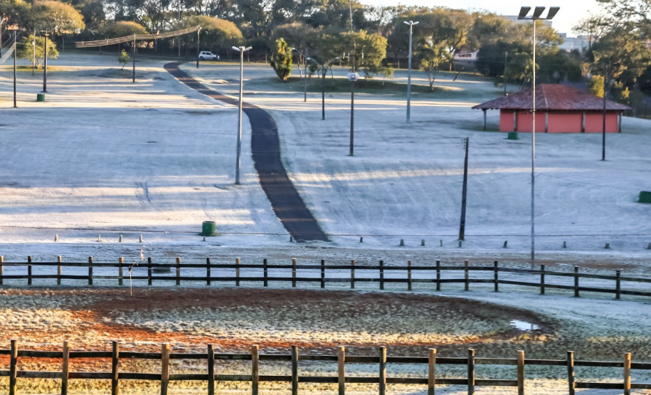 Paraná tem 16 cidades com temperaturas negativas; General Carneiro registrou -7,8ºC
Foto: Valdelino Pontes/AEN