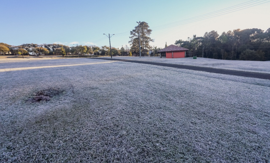 Paraná tem 16 cidades com temperaturas negativas; General Carneiro registrou -7,8ºC  Foto: Valdelino Pontes/AEN