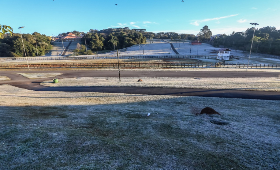 Paraná tem 16 cidades com temperaturas negativas; General Carneiro registrou -7,8ºC  Foto: Valdelino Pontes/AEN