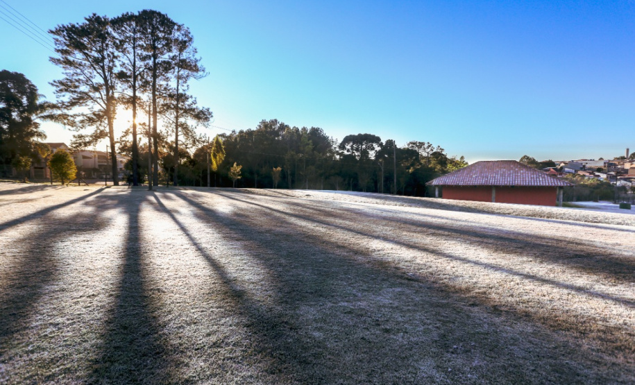 Paraná tem 16 cidades com temperaturas negativas; General Carneiro registrou -7,8ºC  Foto: Valdelino Pontes/AEN