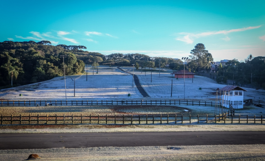 Paraná tem 16 cidades com temperaturas negativas; General Carneiro registrou -7,8ºC  Foto: Valdelino Pontes/AEN