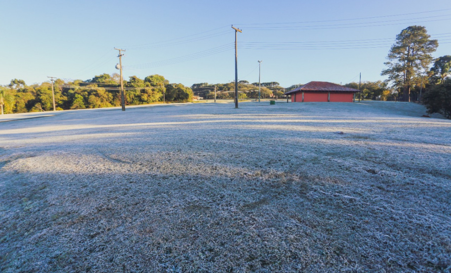 Paraná tem 16 cidades com temperaturas negativas; General Carneiro registrou -7,8ºC  Foto: Valdelino Pontes/AEN