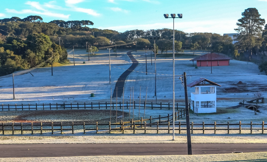 Paraná tem 16 cidades com temperaturas negativas; General Carneiro registrou -7,8ºC  Foto: Valdelino Pontes/AEN