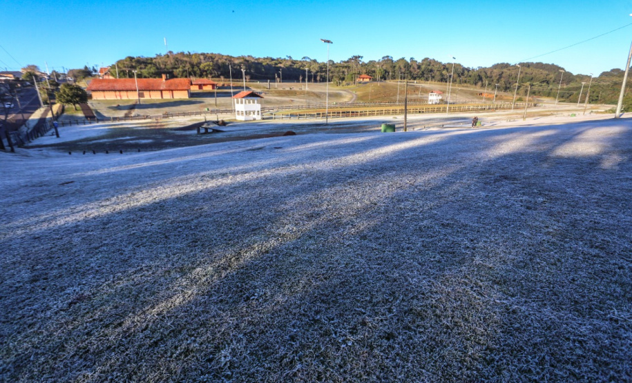 Paraná tem 16 cidades com temperaturas negativas; General Carneiro registrou -7,8ºC  Foto: Valdelino Pontes/AEN
