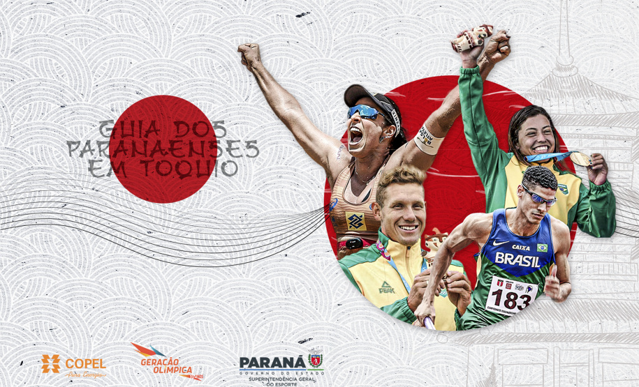 Atletas paranaenses competem em Tóquio  -  Curitiba, 20/07/2021  -  Foto: Paraná Esporte